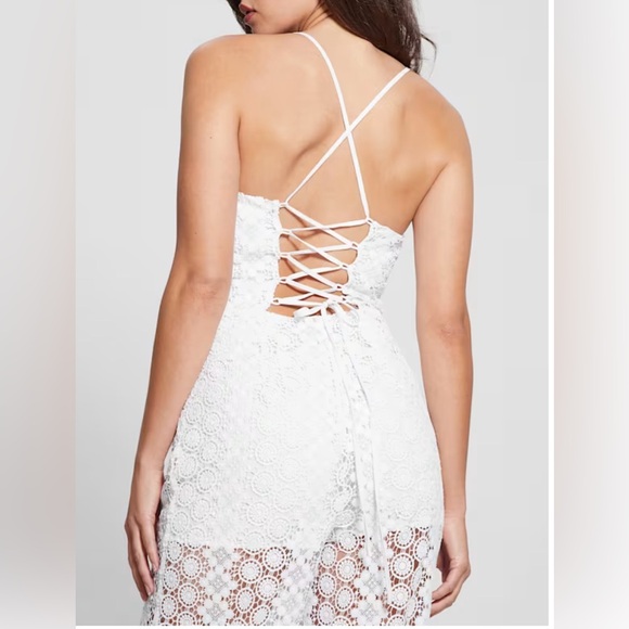 Elle Lace Jumpsuit | GUESS - Picture 4 of 5